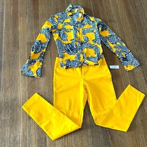 Express NWOT portofino shirt(XXS) and NWT pants